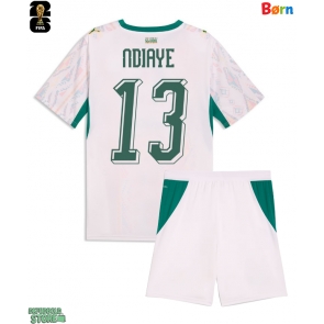 Senegal Iliman Ndiaye #13 Replika Babytøj Hjemmebanesæt Børn VM 2026 Kortærmet (+ Korte bukser)